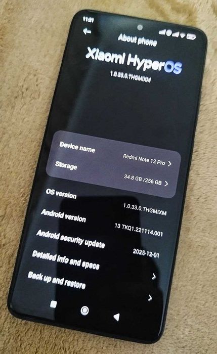 Xiaomi Redmi Note 12 Pro 256Gb