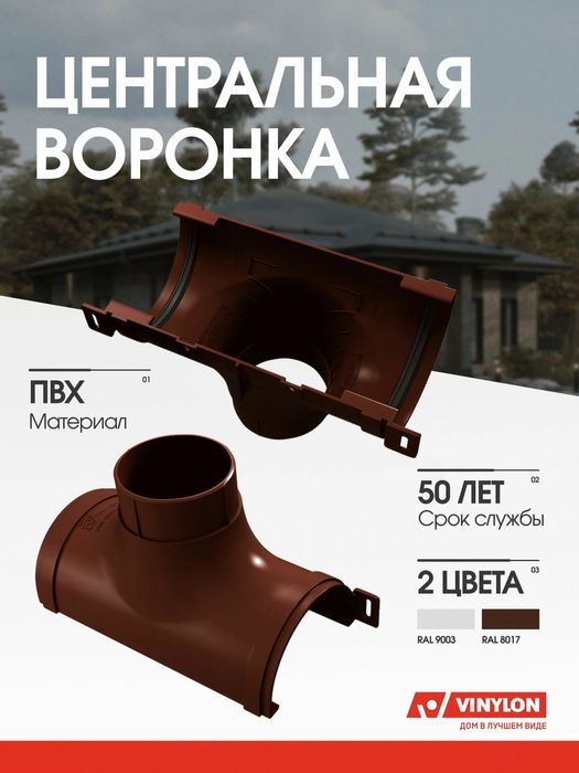 Водосточная система Vinylon (Винилон)