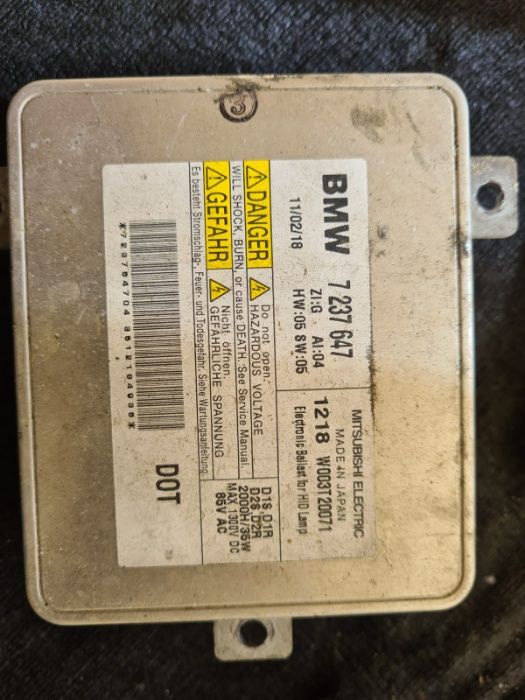 Modul TMS bec angel eyes droser semnalizare far BMW seria 5 F10 F11