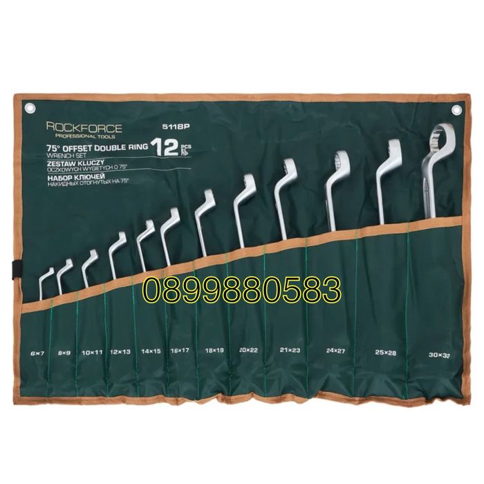 Лули комплект ROCKFORCE 6–32 мм, 12 части