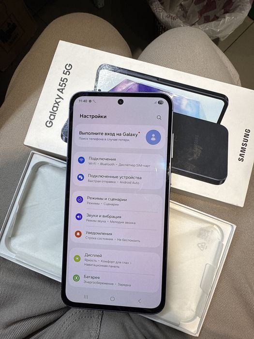 Samsung A55 128gb  black