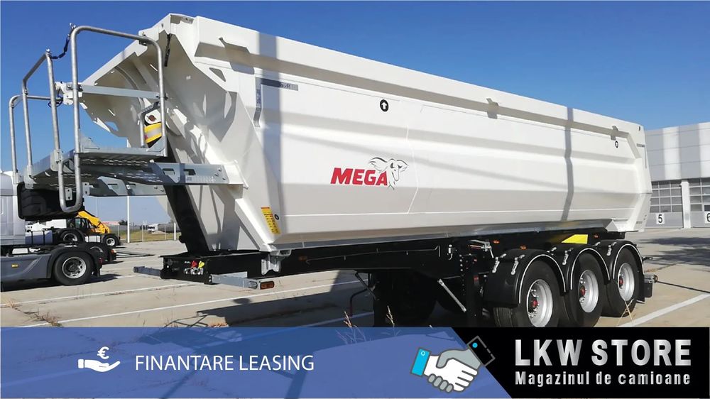 Mega 28m3 BASCULABILA,BALAST,HARDOX–NOUA/TOP! Primul Proprietar/ Stare Foarte Buna/ Nou