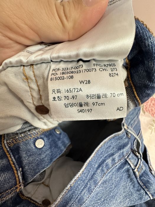 Страхотни къси дънкови панталонки Levi’s неразличими от нови
