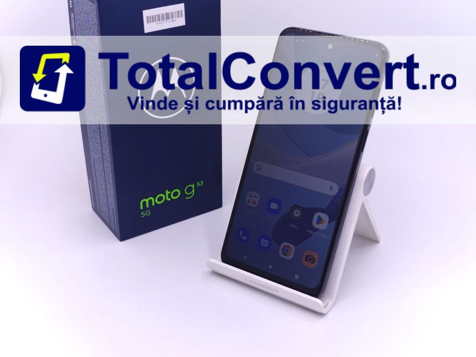 Motorola Moto G53 128GB Ink Blue 4GB, Garantie 24 luni | #D92171