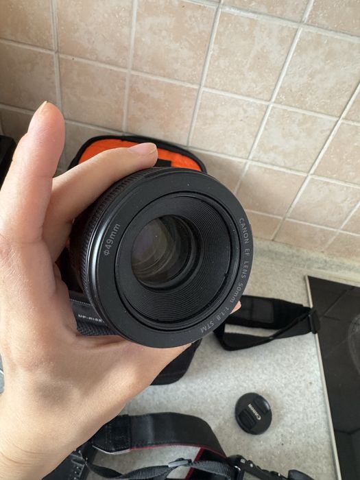 Canon 70d+объектив 50мм