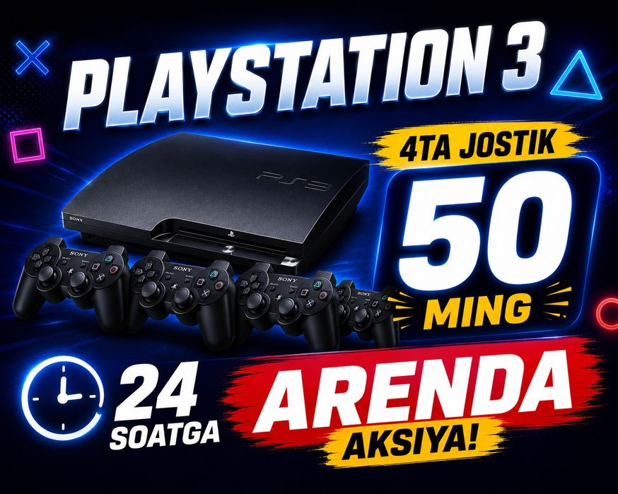 Playstation 3 arenda