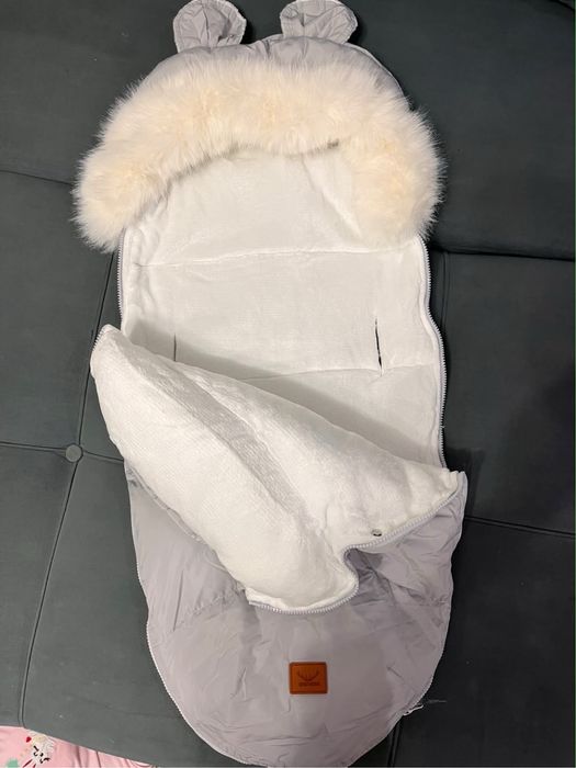 Кокон в коляску зимний