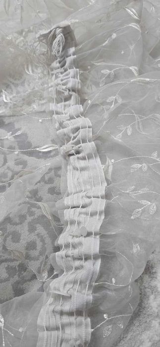 Тюль в зал, спальню (2 штуки)