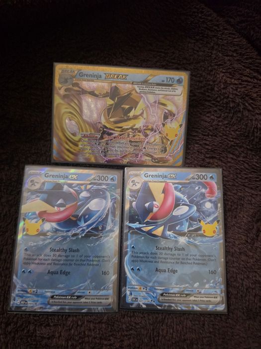 Pokemon card Greninja Break