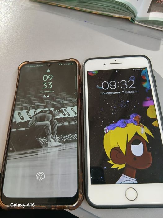 Samsung A50 Iphone 7pluse