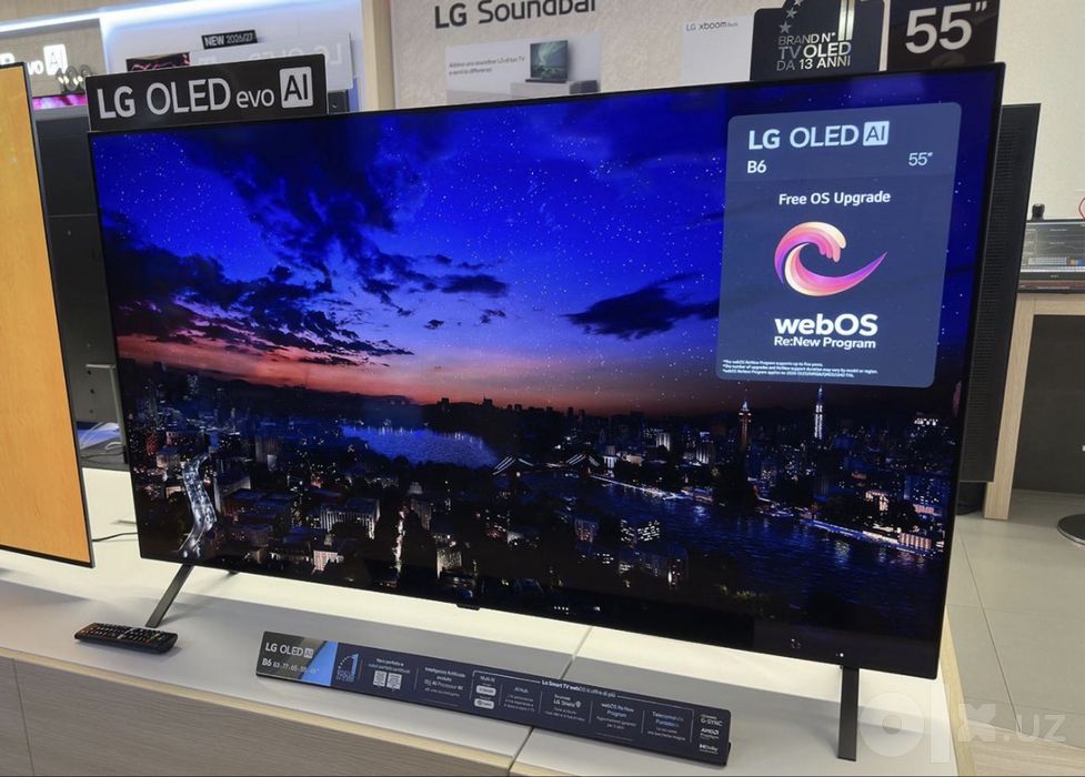 Телевизоры LG 55 smart tv 2026 скидка со склада доставка есть
