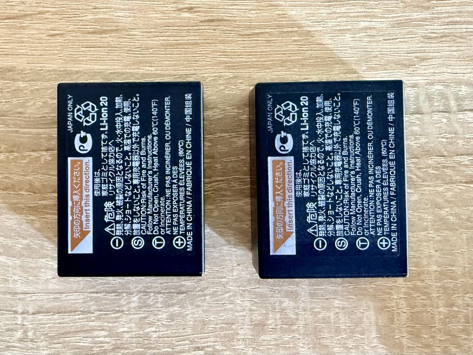 2 baterii originale Fujifilm NP-W126S