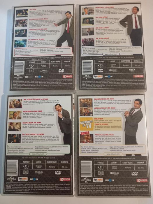 Colecție DVD-uri cu Mr. Bean