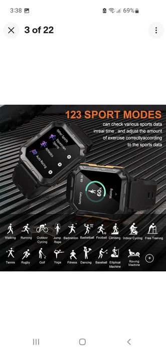 Smart watch Da Fit Android или ios