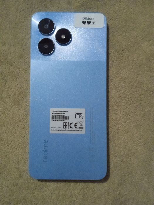 Realme Note 50 holati F/B