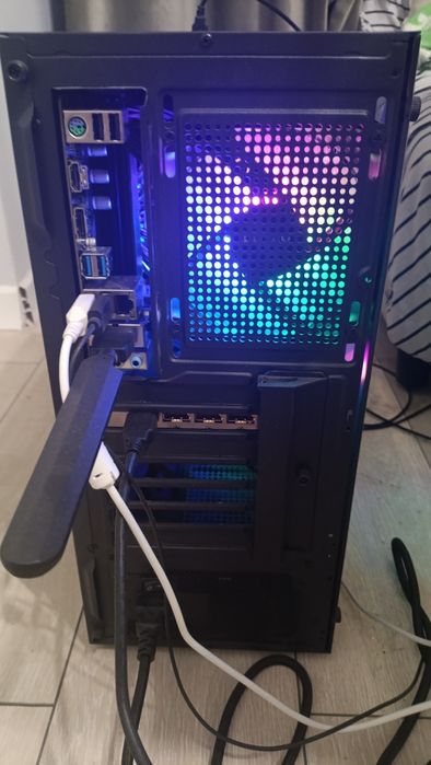 Корпус mid tower cougar mx 110 RGB black