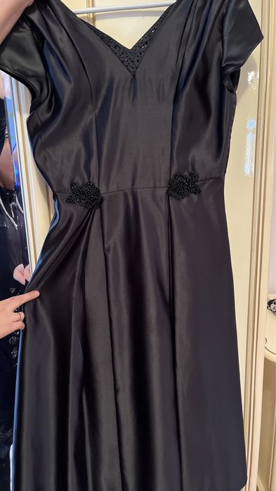 Черный вечерние платья