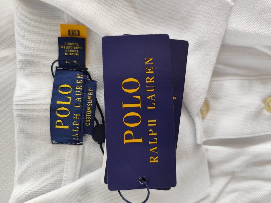 Tricou Polo Ralph Lauren - Marimea S - Alb