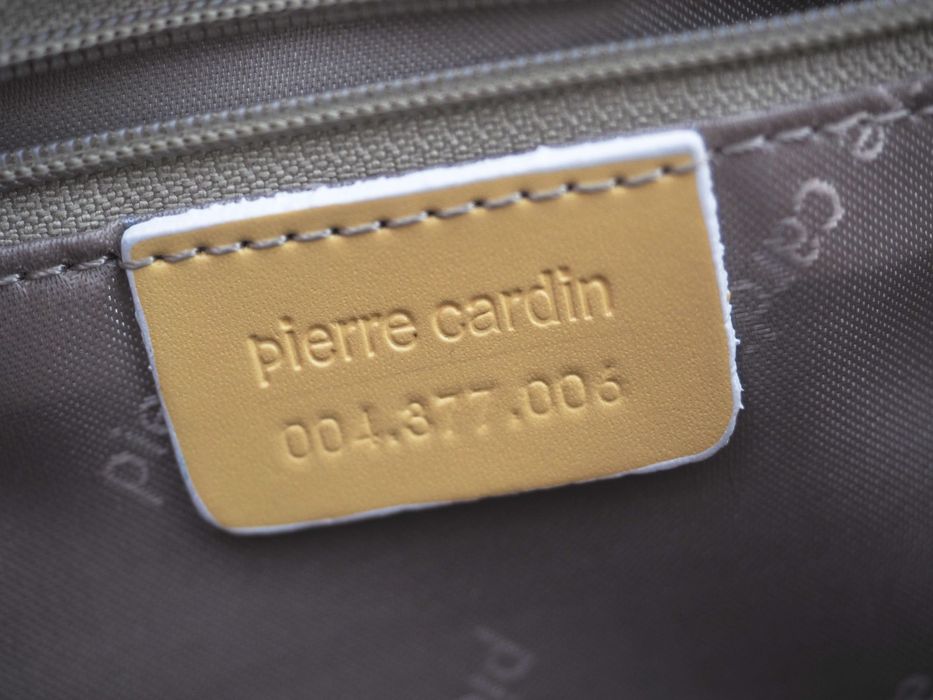 Geantă damă Pierre Cardin, piele ecologică, galbenă