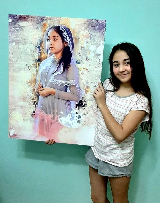 Арт Портреты на холсте