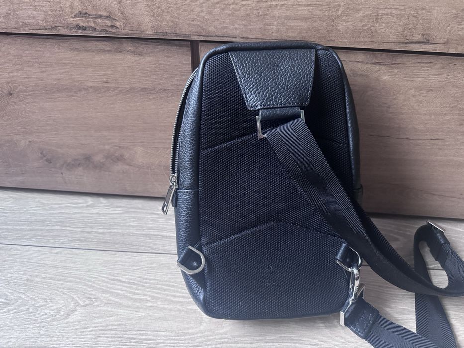 Рюкзак BOSS кожаный оригинал