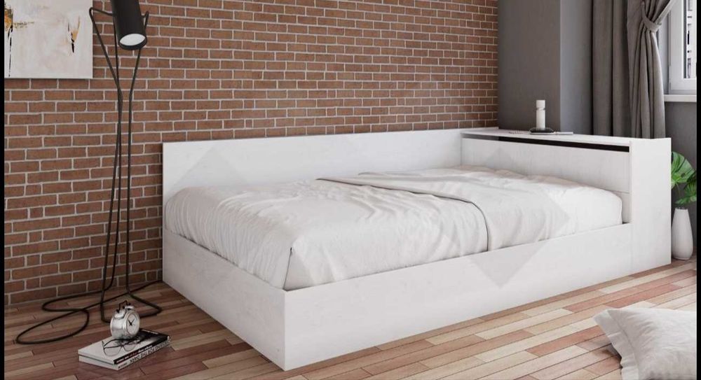 Приста с ракла в бял цвят