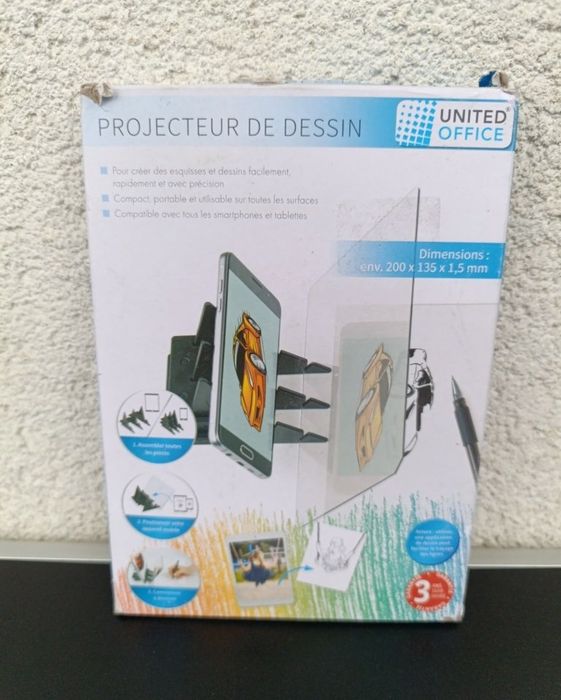Proiector optic pentru mobil tableta, copiere desene schite copii