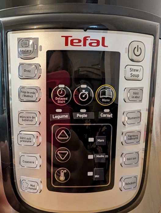 Oala presiune electrica Tefal One Pot CY505E30, 1200W,5.8 L, 25 prog