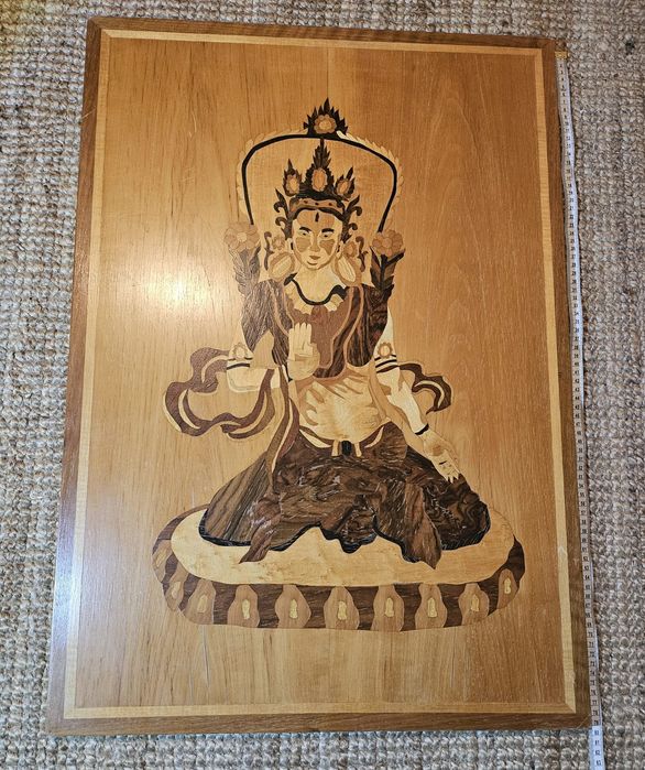 Tablou / tablouri din entarsii de furnir aplicat pe lemn