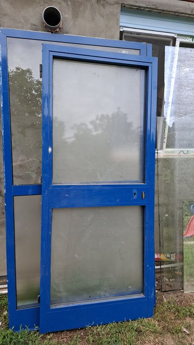 Uși termopan aluminiu