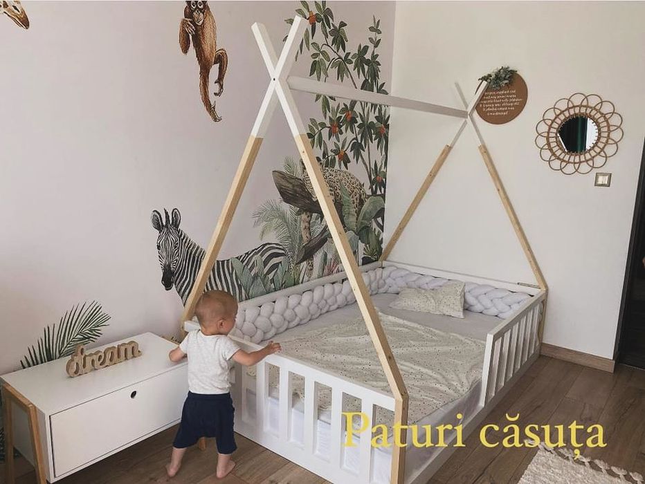 Pat casuta montessori!Transport gratuit!