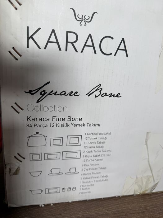 Сервиз Karaca Fine Bone Limited edition на 12 персон