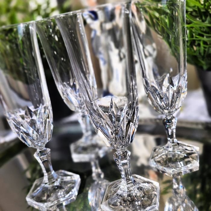 Кристални чаши за шампанско
