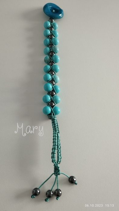 Гривна с тюркоаз