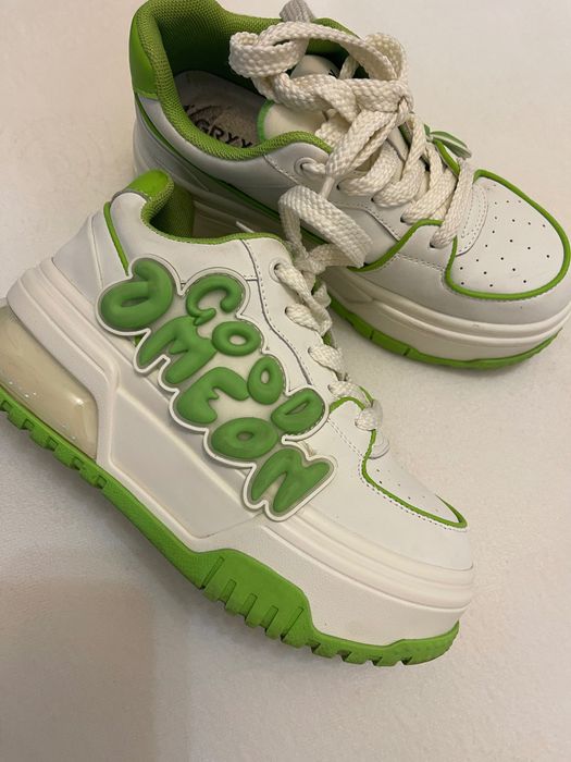 Adidasi Grixxx 36 alb cu verde