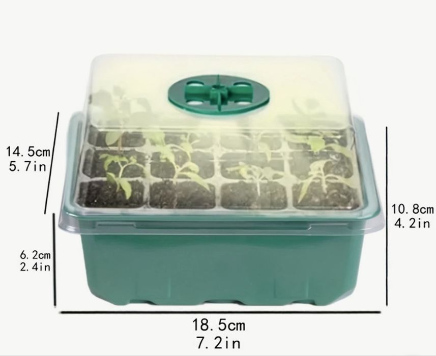 Мини парник с фитолампой для рассады