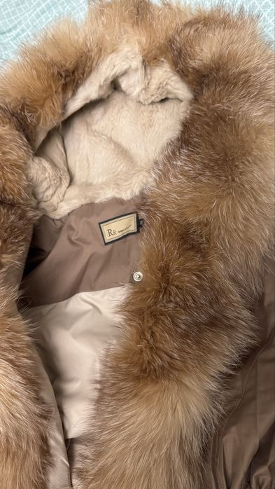 Парка из натурального песца