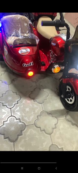 Мотоцикл с мегалкой