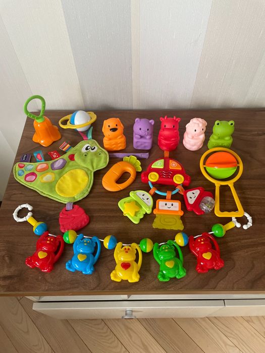 Погремушки игрушки 0+