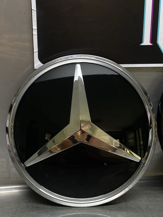 Емблема за предна решетка Mercedes-Benz A B C E GLC GLE CLA CLS ML GLK