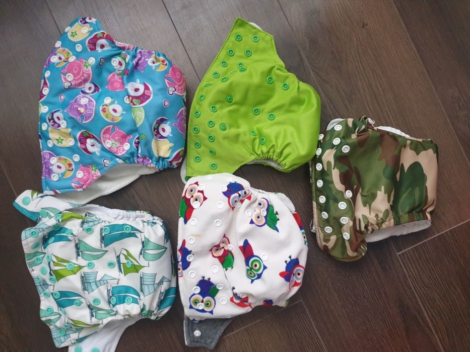 Scutece textile cu insertii