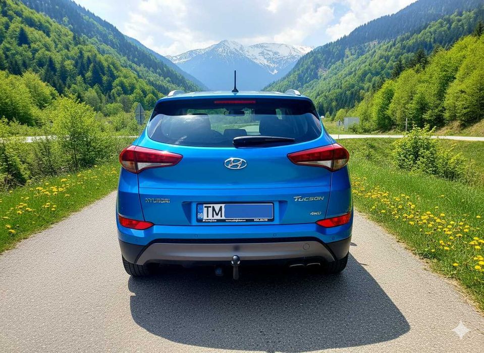 Hyundai Tucson 1.6 TGDI 4WD 2016 177cp benzina clima carlig