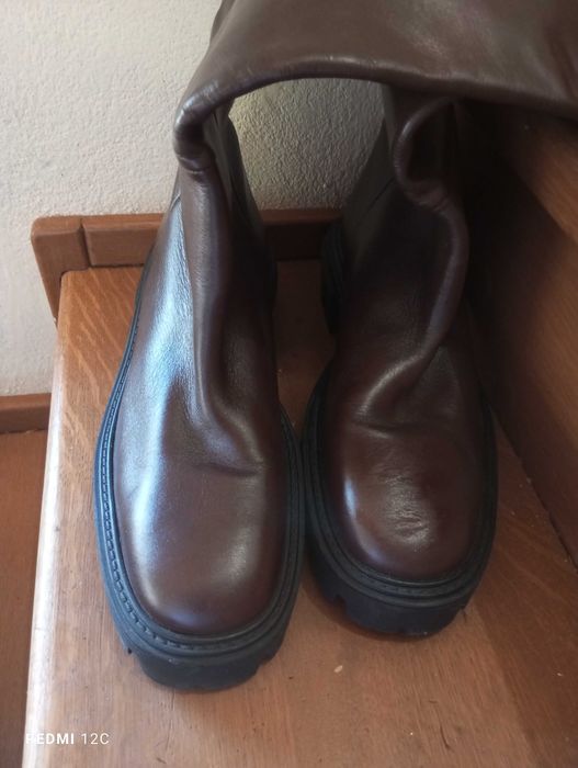 Cizme piele dama  Zara 40