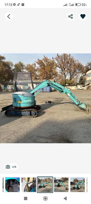 Услуги мини экскаваторов