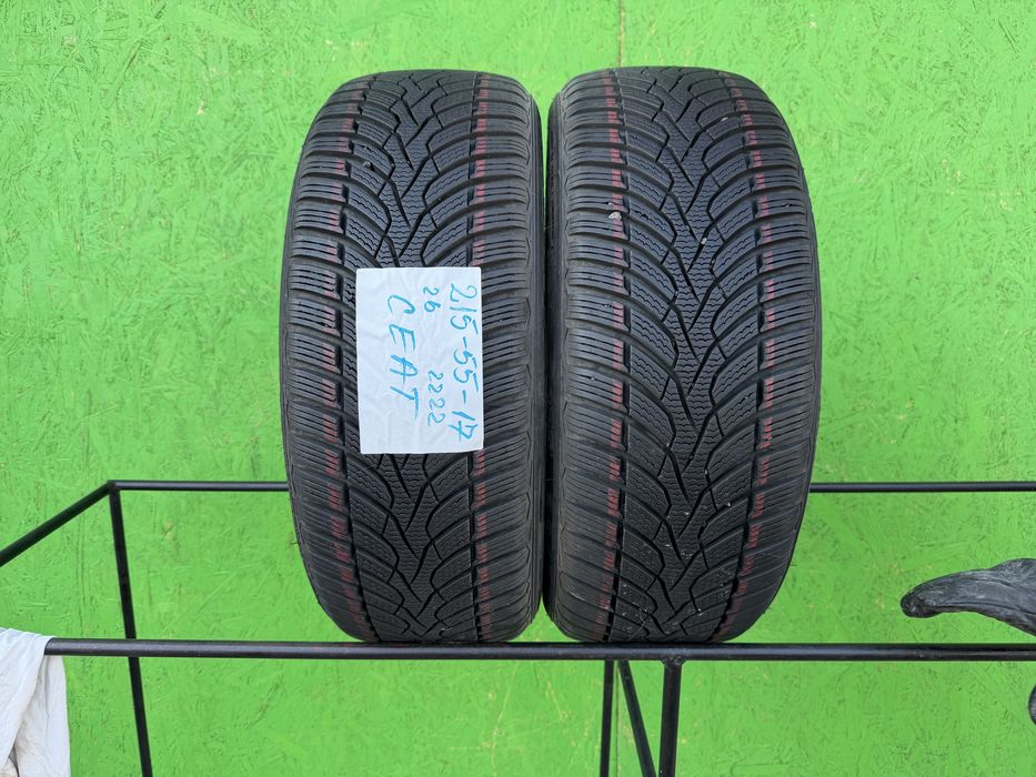 215/55/17 M+S CEAT DOT 2222 Profil 8mm aproape noi
