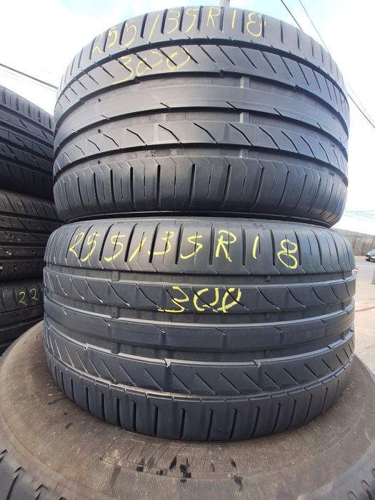 2 anvelope vara 255/35r18 Continental rft Montaj Gratuit