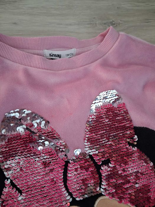 Set  bluza/top Minnie/H&M/ C&A fete 134