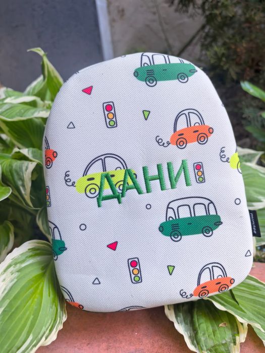 Раница с бродирано име за ясла и градина