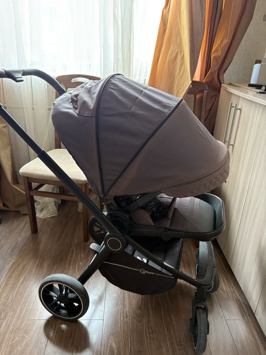 Коляска прогулочная детская Rant Flex RA064 Moon Grey