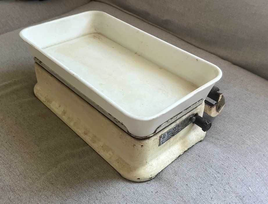 Balanta Sibiu 5kg 1962 cantar vechi romanesc functional vintage